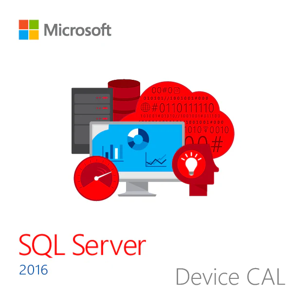 Microsoft SQL Server 2016 Standard + 5 Device CALs