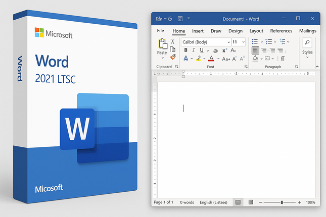 Microsoft Word 2021 LTSC - License